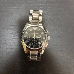 Emporio Armani メンズ腕時計　銀色