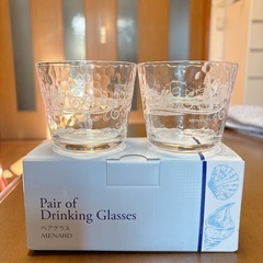 未使用 ペアグラス　MENARD 夏