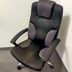 △ 不二貿易 デスクチェア キャスター付き BT-9503 汚れ...