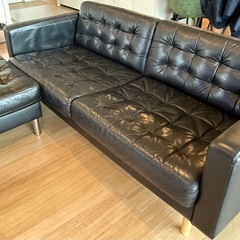 IKEA landskrona　ソファ＋オットマン　18万円　の画像