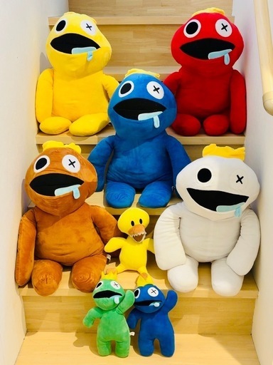 レインボーフレンズ BIGぬいぐるみ5体 オマケ付 楽天市場】【送料無料