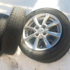 軽自動車用アルミ付きタイヤ(訳有り)