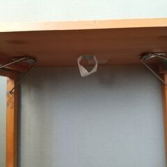 木製作業テーブルの画像