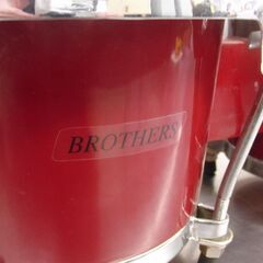 BROTHERS ボンゴ 赤系 打楽器 パーカッション 小型 片面太鼓 ラテン音楽 キューバ ブラザーズ 札幌 手稲の画像