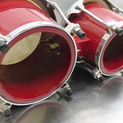 BROTHERS ボンゴ 赤系 打楽器 パーカッション 小型 片面太鼓 ラテン音楽 キューバ ブラザーズ 札幌 手稲の画像