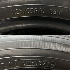 TOYO PROXES R46 225/55R19 19インチ 夏タイヤ 4本 21年製 バリ溝