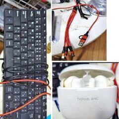 ワイアレスエアホーン、ケーブル色々差し上げます