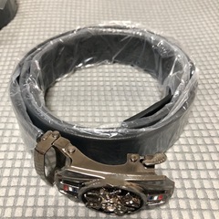 ★1★ブラック★大人気商品クリックベルト★無段階調節 の画像