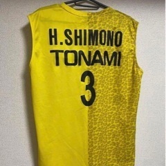 下農選手　トナミ　ユニフォーム　L バドミントン　日本代表　ノー...