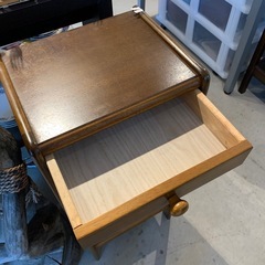 棚　エンドテーブル　木製の画像
