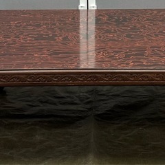 ①座卓ローテーブル（木製/古家具）の画像