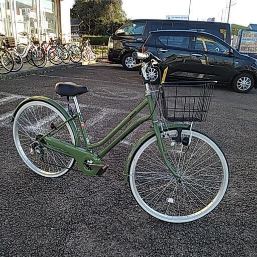 111G 26インチ 自転車 シティサイクル