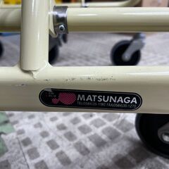 【ジモティー特別価格】松永製作所 歩行器 ホップステップ SM-40 6輪 介護 リハビリ ブレーキ付きの画像