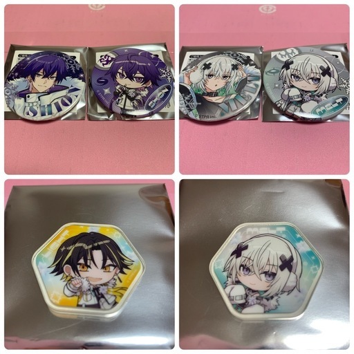 めておら らぴす Lapis 缶バッジ 2.5次元歌い手アイドルグループ「めて