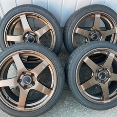 SSR GTV01 17インチ タイヤホイールセット