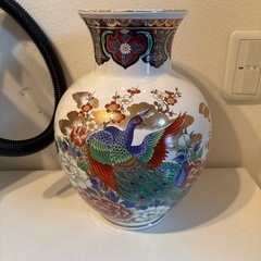 明陶　花入れ　壺