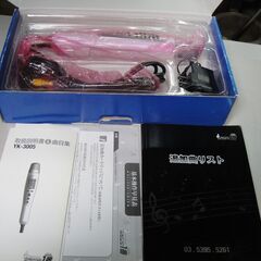 【⑤】夢グループ　カラオケ１番　YK-3000　300曲内蔵　マイクカラオケの画像