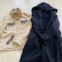 レディース🩷コート　まとめ売り　コムサ　裏起毛　黒　ベージュ