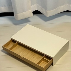 IKEA ELLOVEN モニタースタンド 引き出し付き  