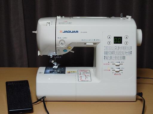 中古　ジャガー製ミシン　美品