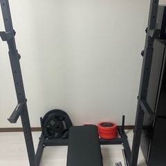 筋トレ器具一式 60KG ダンベル バーベル トレーニングベンチ バーベルラックGoPro 10 + 追加アクセサリー