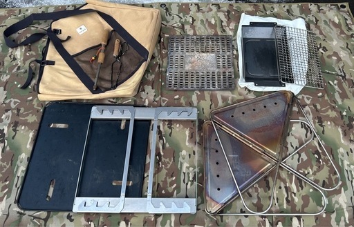  peak L 焚火台スターターセット オプション3点　おまけ2点