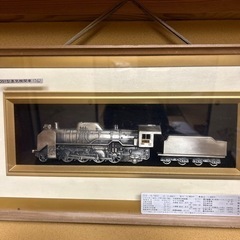 【値下げ
】D51型蒸気機関車　壁掛けの画像