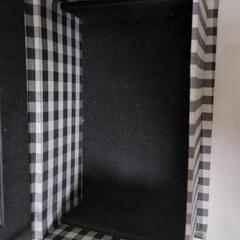 アクセサリー入れ　小物入れ　チェック柄の画像