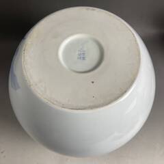 🔷🔶🔷BF18/39　深川製磁 深川製 官窯染付 有田焼 宮内庁御用達 花鳥 花瓶 壺 高25cm インテリア 置物 壺 陶器 陶磁器 焼き物 陶芸 工芸品🔷🔶🔷の画像