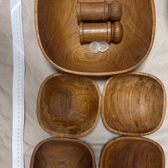 木製食器の画像