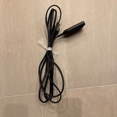 延長コード3m。BLACK。