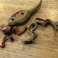 恐竜ブロックフィギュア　6体セット
の画像