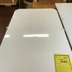 ★昇降テーブル 白 ホワイト テーブル 机 家具 クリーニング済...
