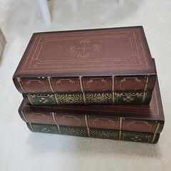 収納ケース アンティーク風収納ボックス 小物ケースの画像
