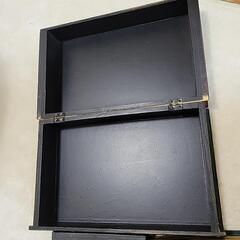 収納ケース アンティーク風収納ボックス 小物ケースの画像