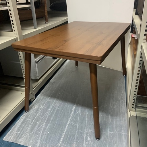 ニトリ 高さが変えられる2wayこたつテーブル ミドルブラウン 幅105cm