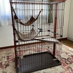 ペットゲージ　ウッドワンサークル キャット