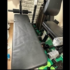 ホームジムとベンチのセット　の画像