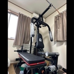 ホームジムとベンチのセット　