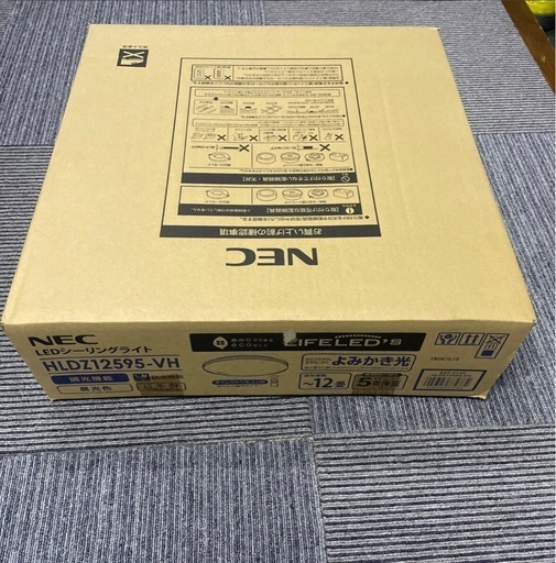 新品未開封　　12畳　NEC　LEDシーリングライト