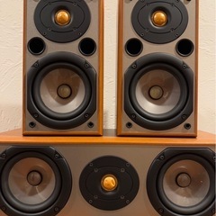 YAMAHA　5.1CHスピーカー ONKYO　デジタルアンプ TEAC　オーディオ用電源タップ のフルセット！　値下げしました！うちから1時間以内の家の方は運搬します！の画像