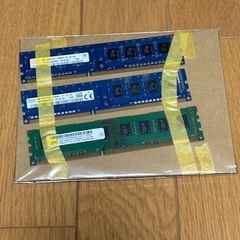 ジャンク DDR3メモリ 2GB×6枚