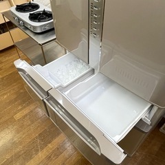 大容量505L!! 激安ファミリータイプ R-F51MG(T) HITACHI 6ドア 2020年 ノンフロン冷凍冷蔵庫 自動製氷 の画像