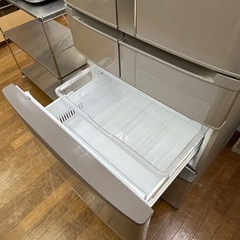 大容量505L!! 激安ファミリータイプ R-F51MG(T) HITACHI 6ドア 2020年 ノンフロン冷凍冷蔵庫 自動製氷 の画像