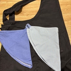 エプロンと三角巾（条件によっては無料）