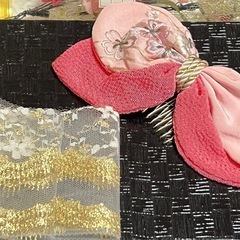 髪飾り3点おまとめ　ヘアアクセサリー　着物　浴衣　成人式の画像