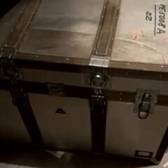 Vintage Mistukoshi Trunk/ Chest