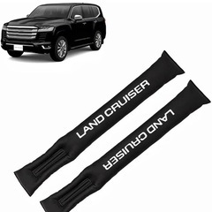 ✨新品、ランドクルーザー 300アクセサリーシート隙間クッション シートサイド隙間埋め、ロゴ 入、運転席/助手席 2本セット の画像