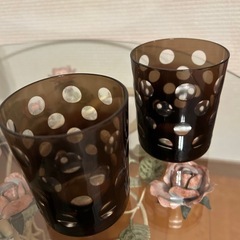 ロックグラス　フランフラン　Francfranc ドット柄 コッ...