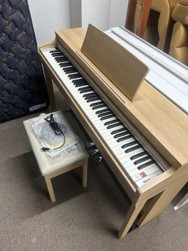 お買得☆美品☆KAWAI☆2018年製☆プレミアムライトオーク調☆激安電子ピアノ☆